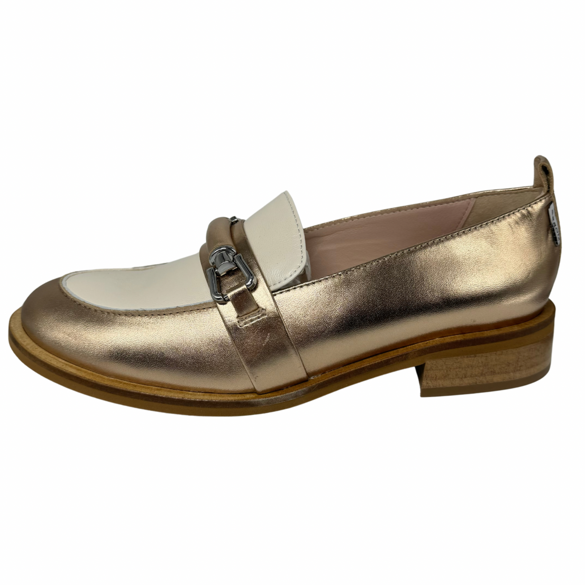 Marco Moreo Bronze Leather Loafers