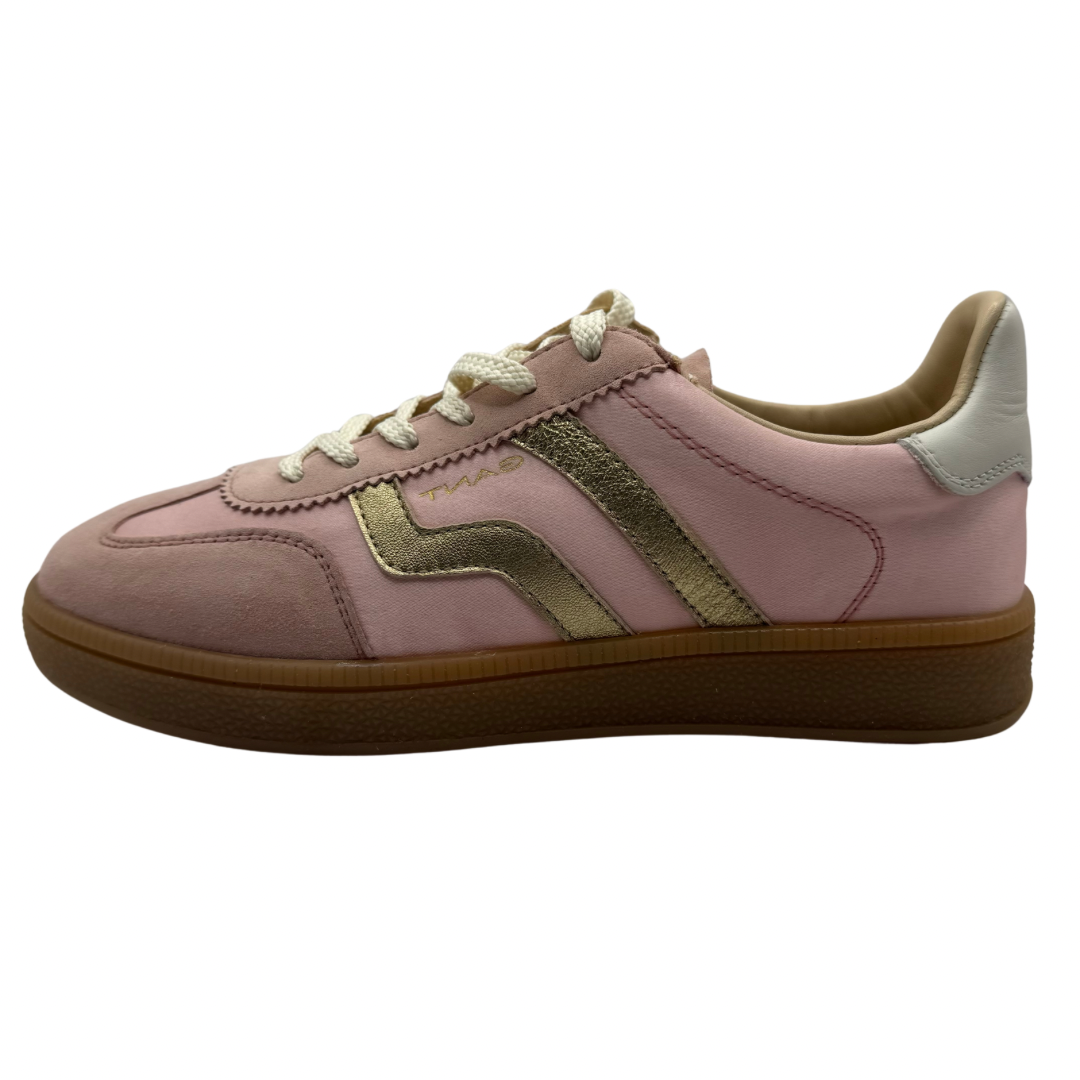 Gant Pink and Gold Trainers