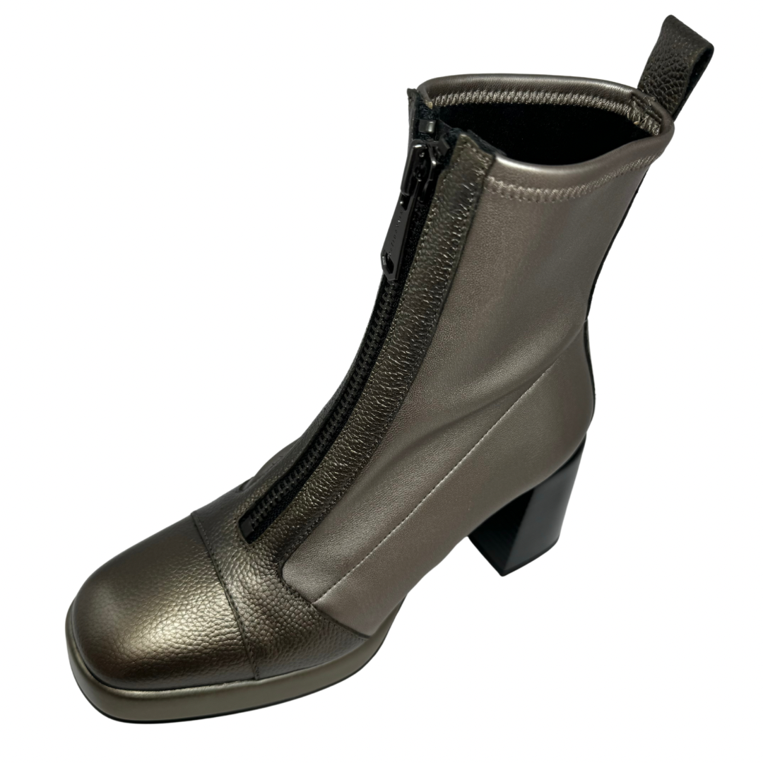 Hispanitas Bronze Heeled Boots