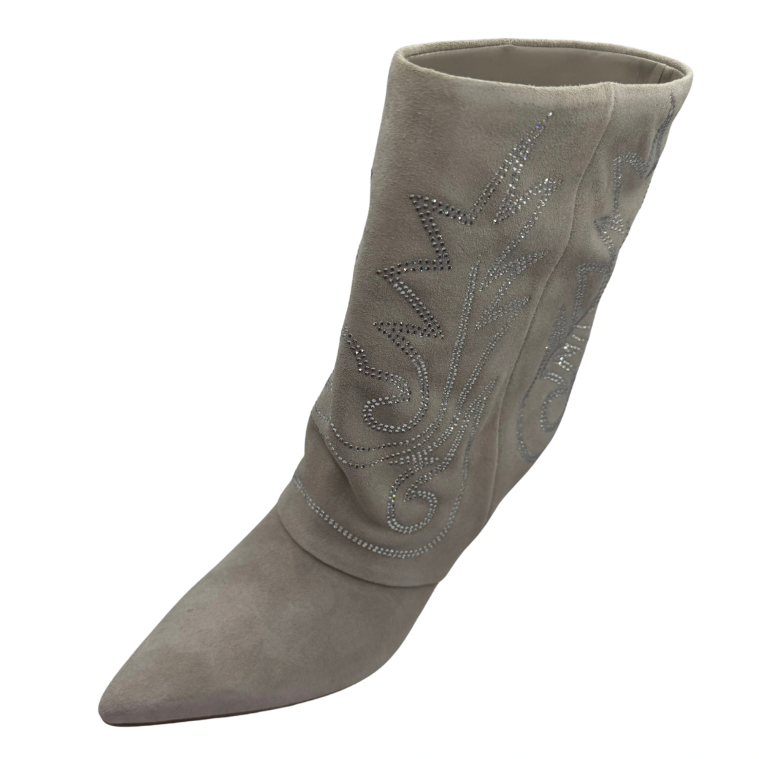 Guess Taupe Heeled Boots