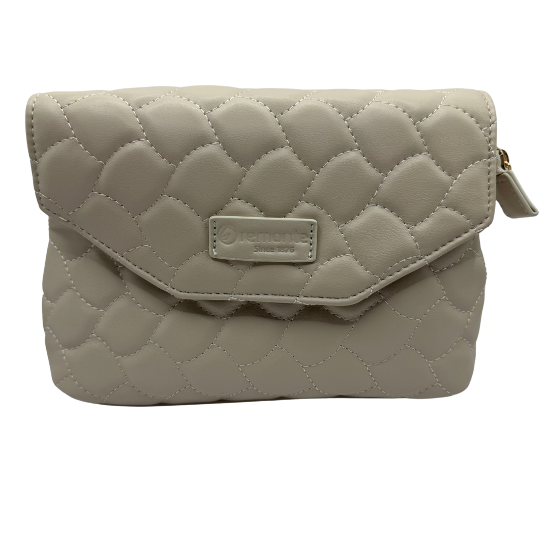 Remonte Beige Quilted Small Crossbody Bag