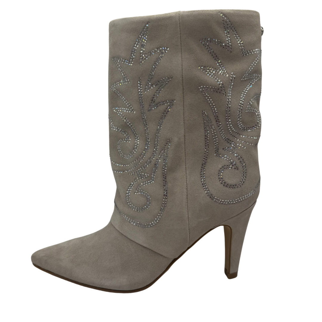 Guess Taupe Heeled Boots