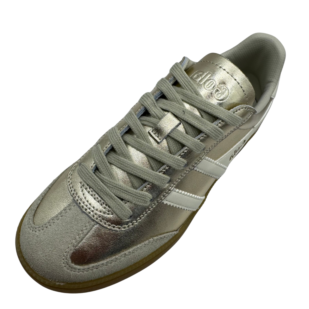 Gola Gold &amp; Cream Trainers