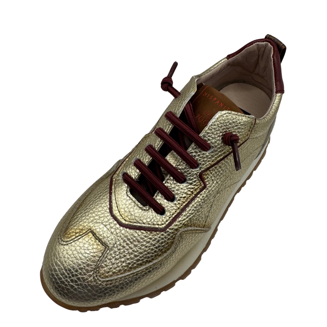 Hispanitas Gold Trainers with Elasticated Laces