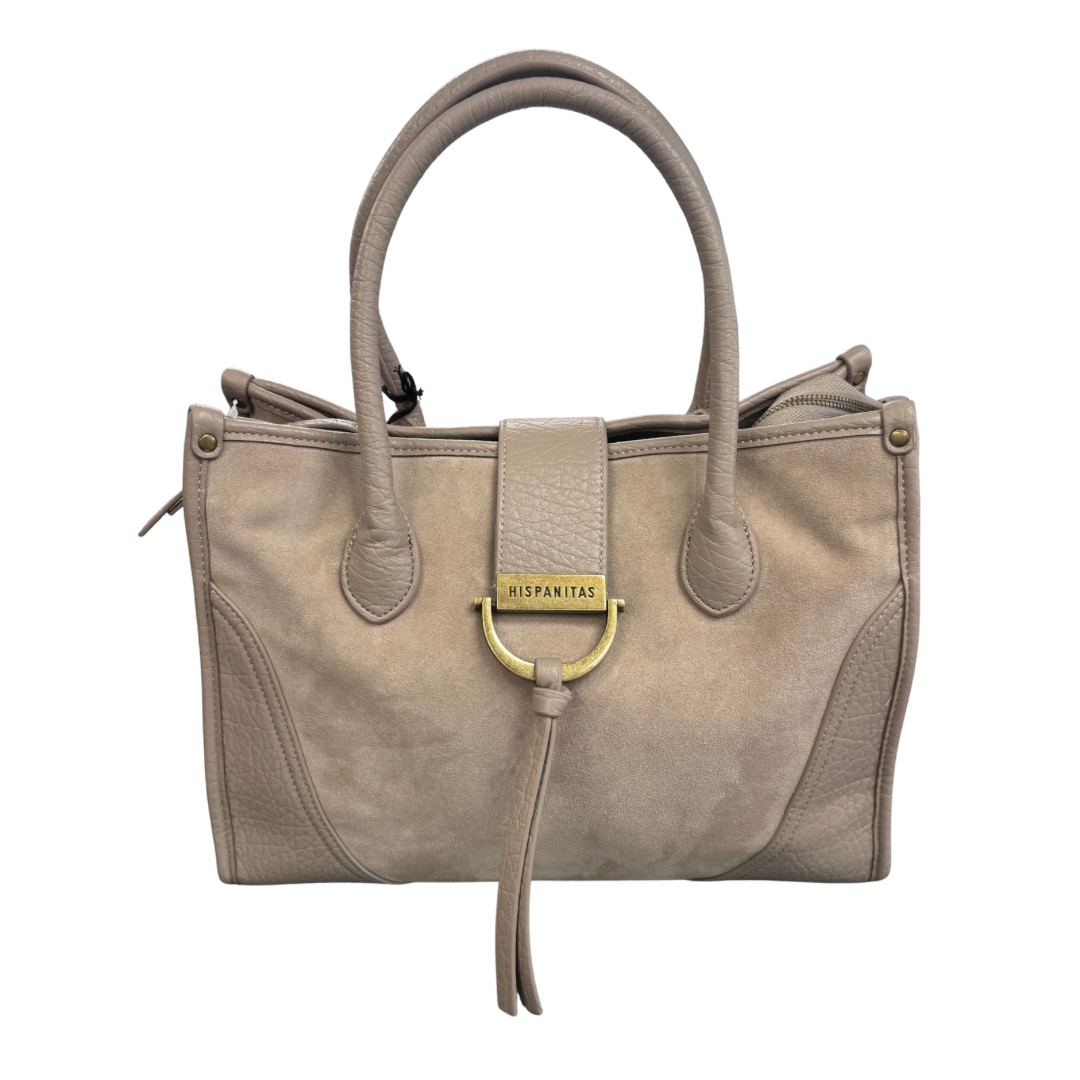 Hispanitas Taupe Handbag
