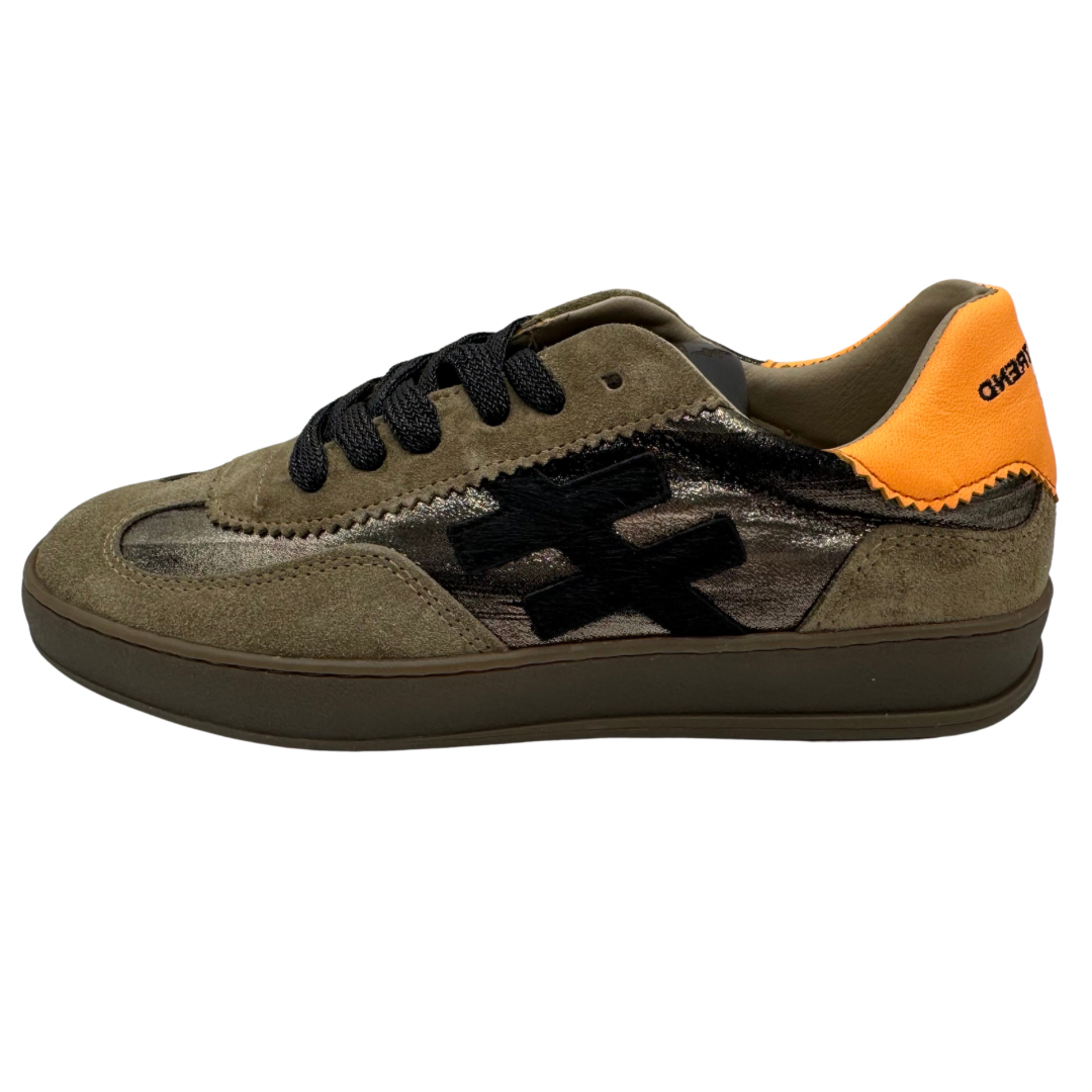 Another Trend Brown &amp; Bronze Trainers