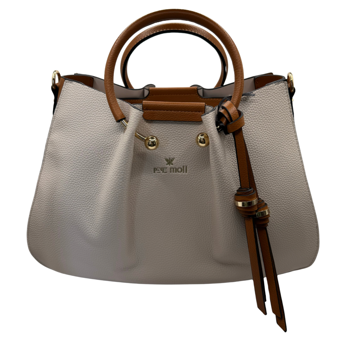 Pepe Moll Large Tan Handbag