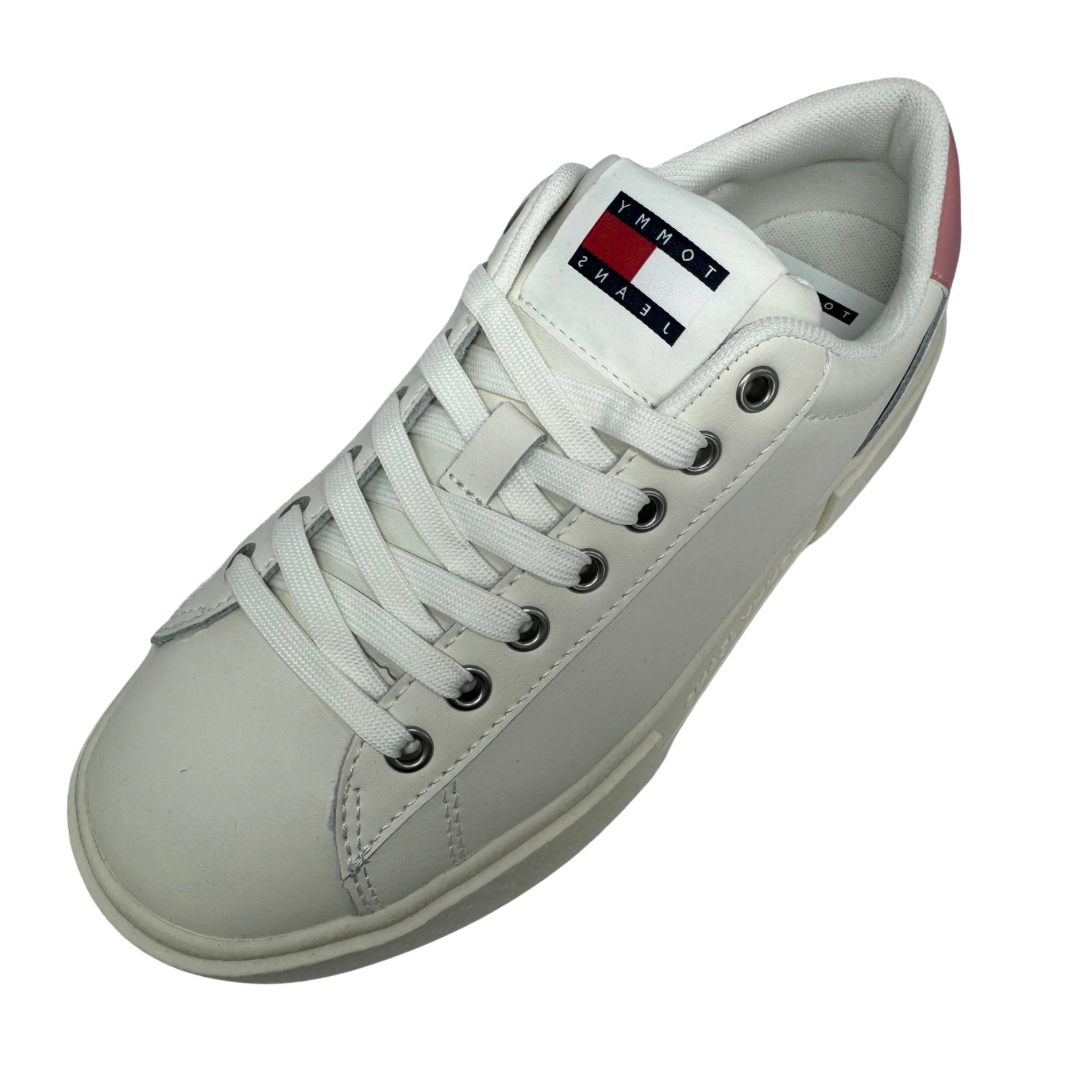 Tommy Jeans White Platform Trainers