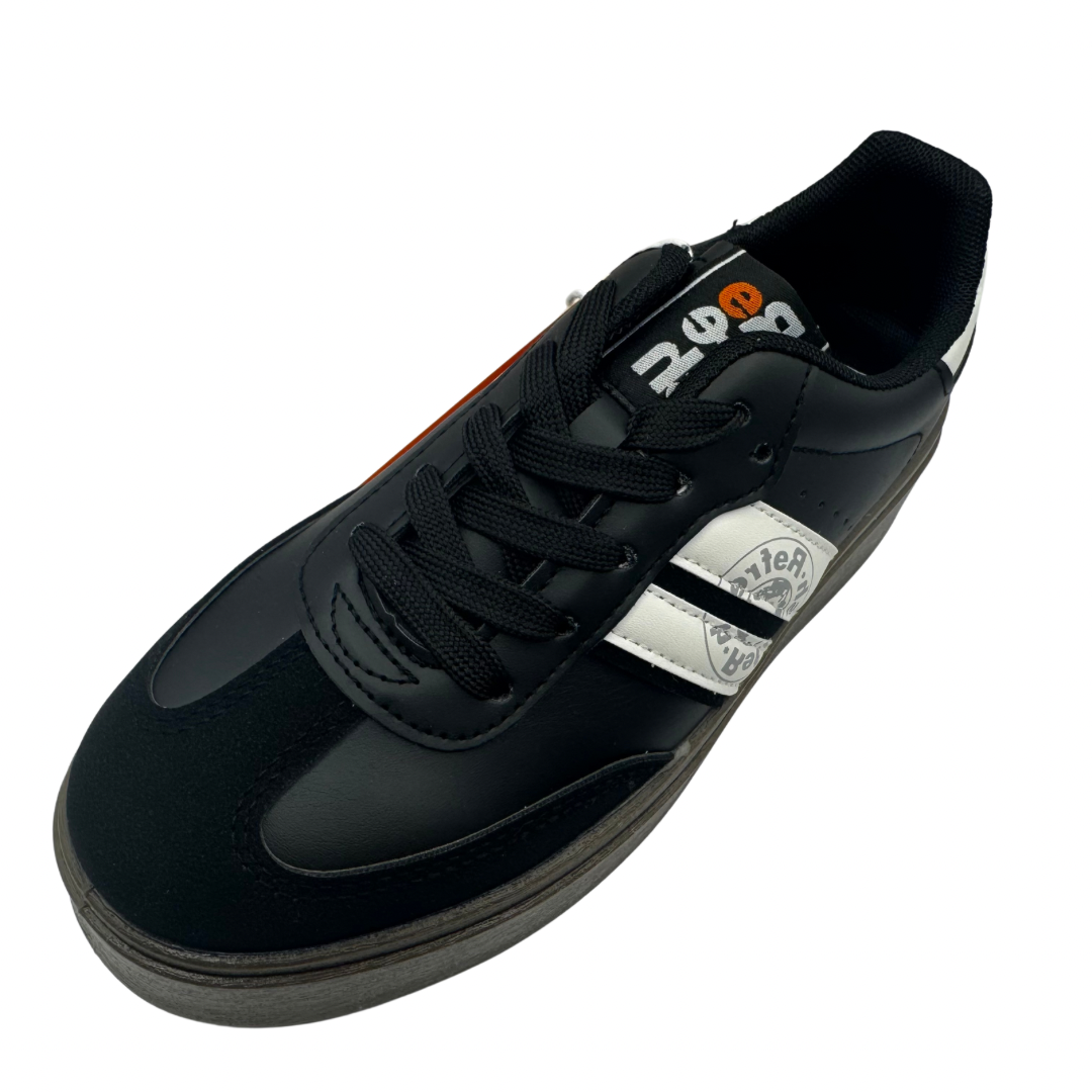 Refresh Black Platform Trainers