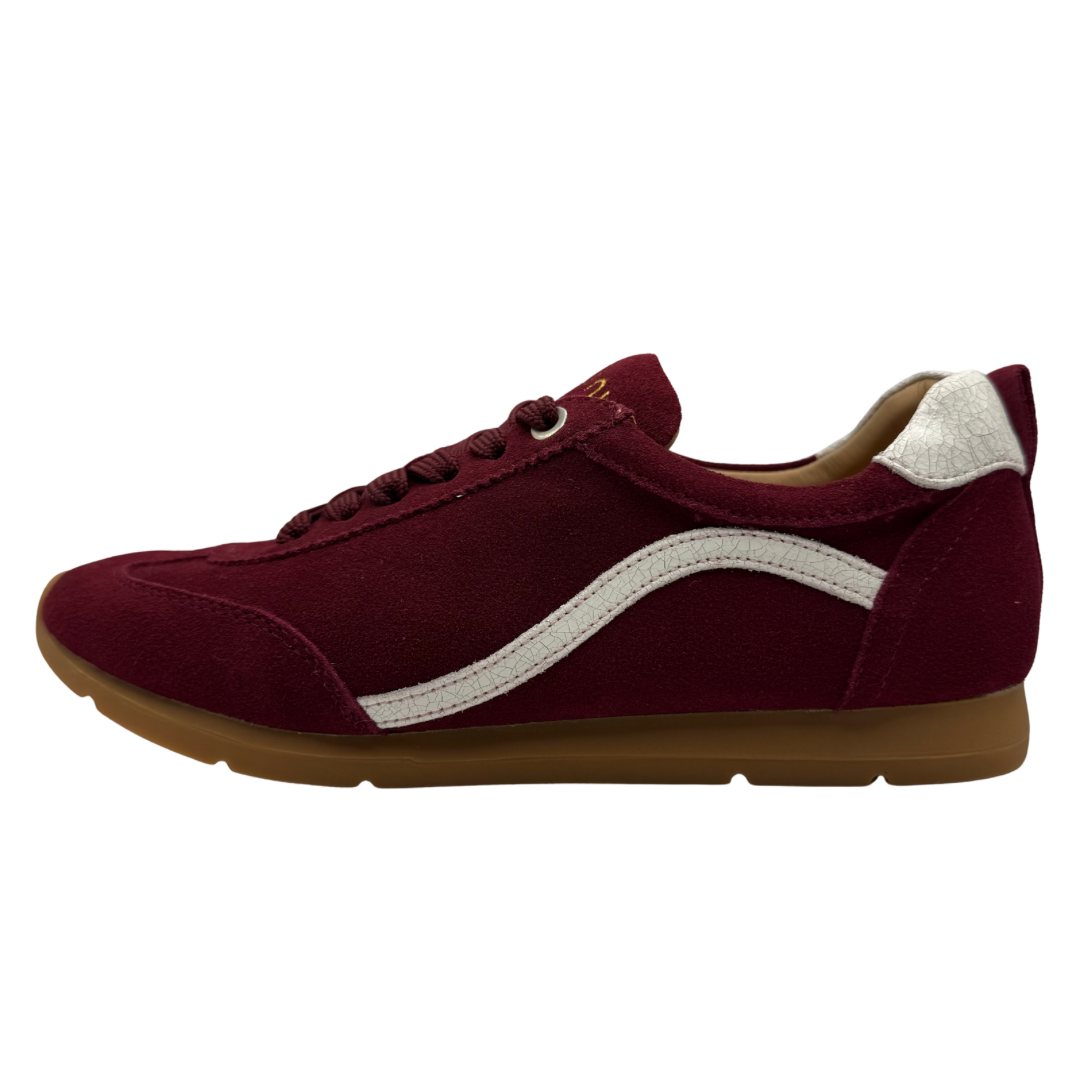 Unisa Burgundy Trainers