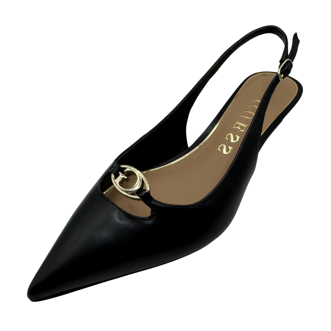 Guess Black Kitten Heel