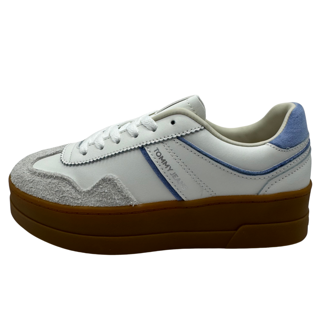 Tommy Jeans White Platform Trainers