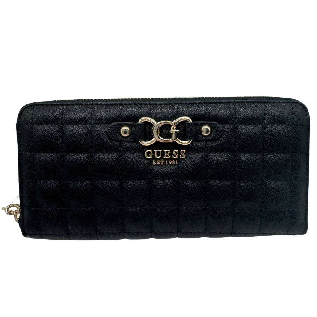 Guess Quilted Large Purse with G Logo